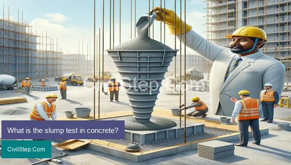 What is the slump test in concrete?