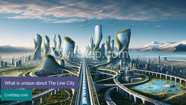 What is unique about The Line City