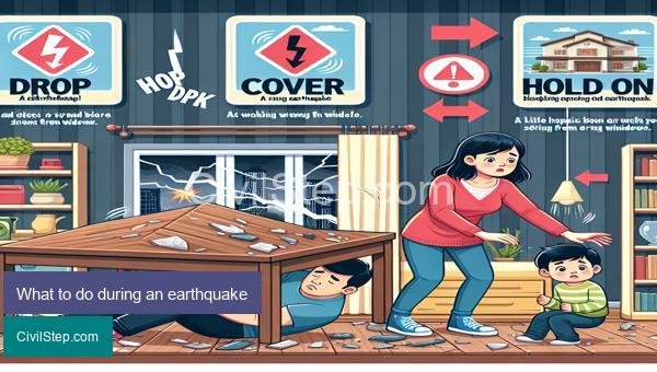 What to do during an earthquake