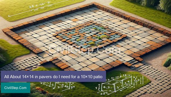 All About 14×14 in pavers do I need for a 10×10 patio