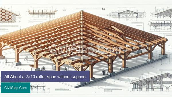 All About a 2×10 rafter span without support