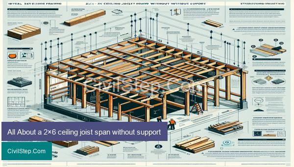 All About a 2×6 ceiling joist span without support