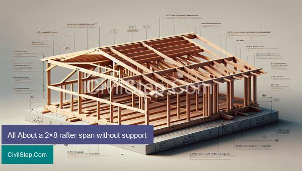All About a 2×8 rafter span without support