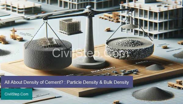All About Density of Cement? : Particle Density & Bulk Density