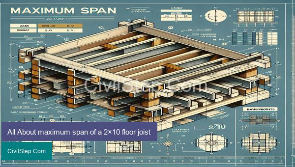 All About maximum span of a 2×10 floor joist