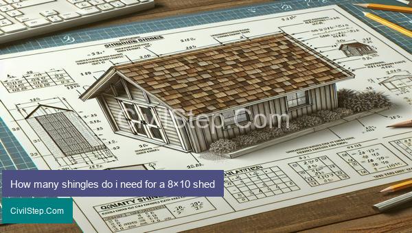 How many shingles do i need for a 8×10 shed